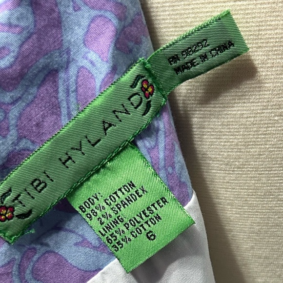 Tibi Hyland Spaghetti Strap Y2K Dress Size 6 - Picture 4 of 5